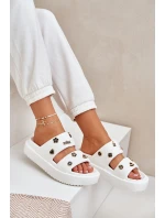 Pěnové Dámské Pantofle S Bílé model 21683408 - Boto Pěnové Dámské Pantofle S Bílé model 21683408 - Boto