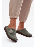 Dámská domácí obuv pantofle model 21714615 zelené - Inblu