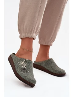 Dámská domácí obuv pantofle Inblu NL000011 zelené