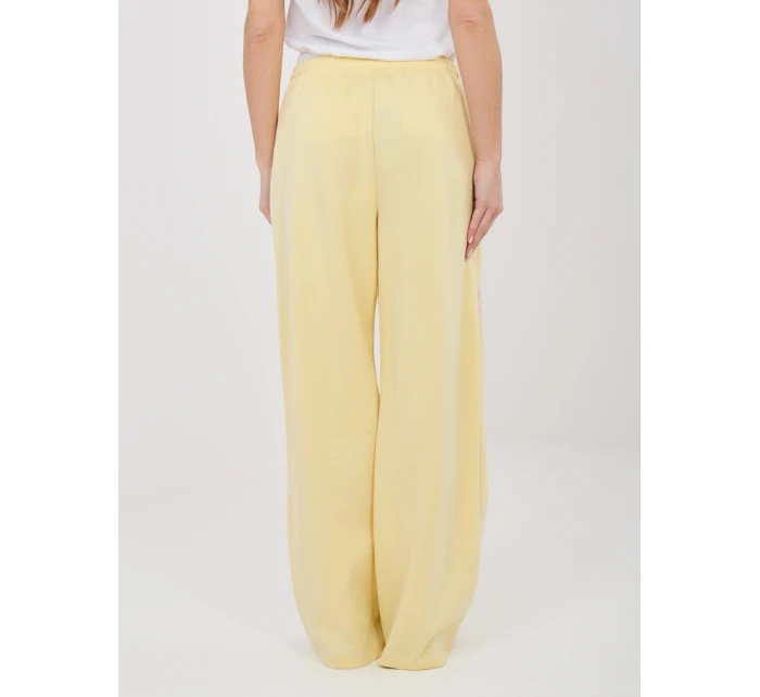 Spodnie dresowe IT DR 22168.66 jasny żółty