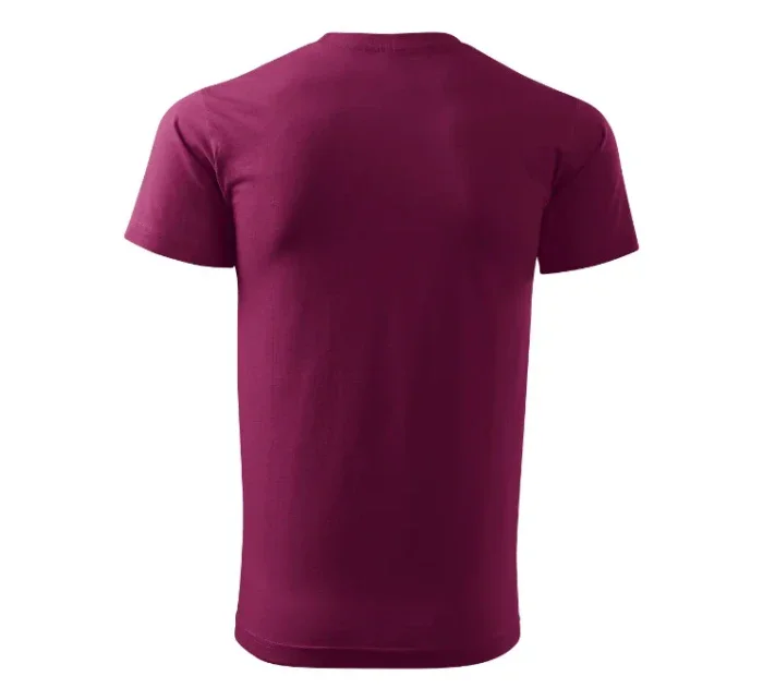 Basic tričko pánské fuchsiová Basic tričko pánské fuchsiová