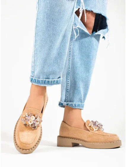 Módní dámské mokasíny bez podpatku Módní dámské mokasíny bez podpatku