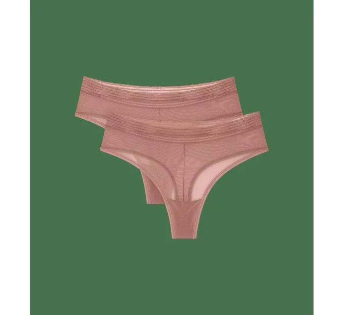 Tempting Sheer Highwaist String 2P     model 21781671 - Triumph