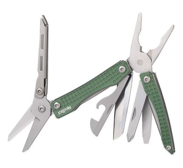 NexTool Mini FLAGSHIP multitool NE20050 10v1 zelený