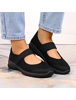 Pohodlná polobotka W černá model 22050507 - Rieker Pohodlná polobotka W černá model 22050507 - Rieker