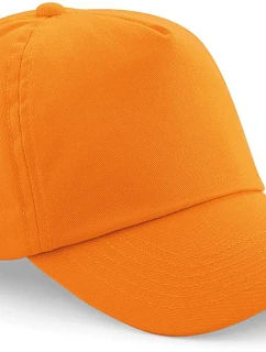Beechfield B 10B Dětská 5 panelová kšiltovka "Original" 53.010B orange