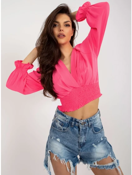 Halenka DHJ BZ 13866.92P fluo růžová