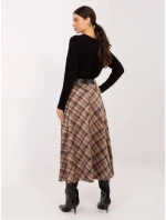 Spódnica MI SD model 21791094 camelowy - FPrice Spódnica MI SD model 21791094 camelowy - FPrice