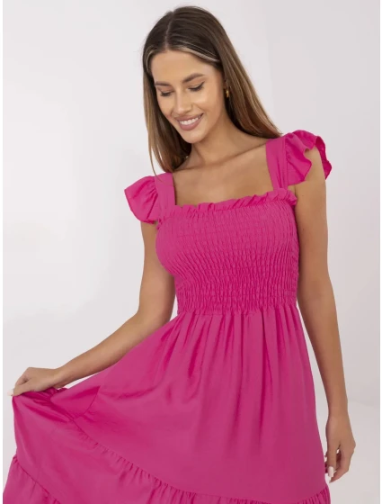 Sukienka MI SK model 21151272 fuksjowy - FPrice