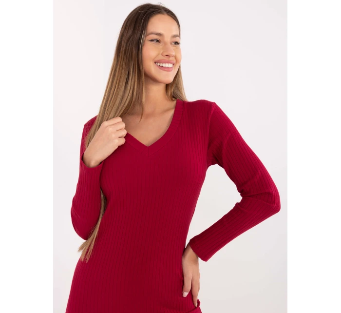 RV SK šaty A1050.08 bordó RV SK šaty A1050.08 bordó