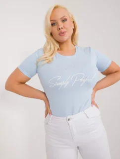 T shirt RV TS model 19920634 jasny niebieski - FPrice