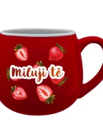 Personalizovaný keramický hrníček s ovocem a textem