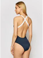 Dámské jednodílné plavky 262672 1P324 00135 námořnická modrá - Emporio Armani Dámské jednodílné plavky 262672 1P324 00135 námořnická modrá - Emporio Armani