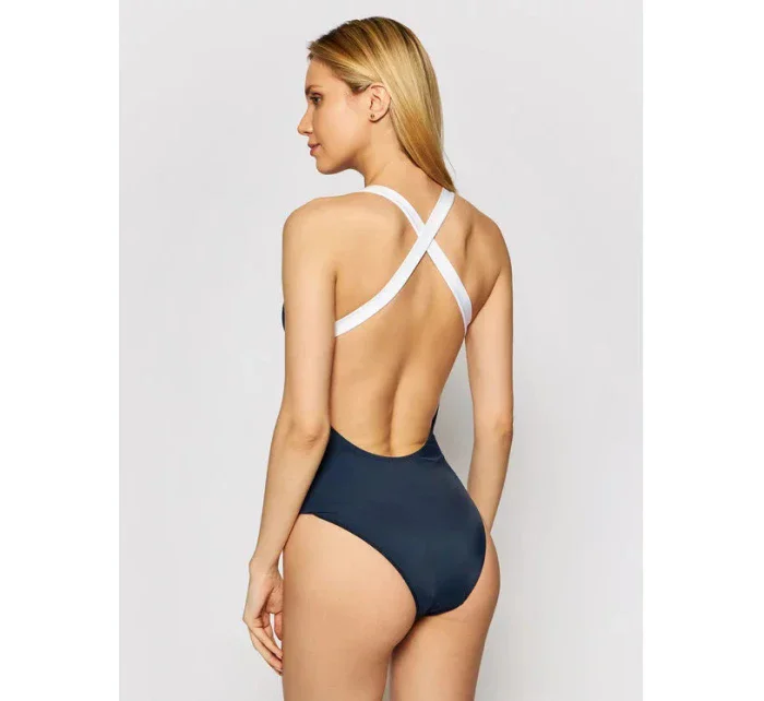 Dámské jednodílné plavky 262672 1P324 00135 námořnická modrá - Emporio Armani Dámské jednodílné plavky 262672 1P324 00135 námořnická modrá - Emporio Armani