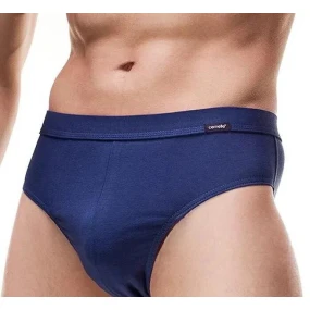Pánské slipy Authentic 093 tm. modré - Cornette Pánské slipy Authentic 093 tm. modré - Cornette