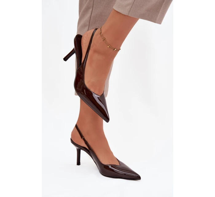 Lodičky na jehlovém podpatku model 221166 Step in style Lodičky na jehlovém podpatku model 221166 Step in style