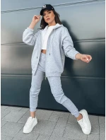Dámská tepláková souprava AMILIA PREMIUM šedá FashionStreet AY0778