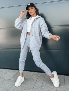 Dámská tepláková souprava AMILIA PREMIUM šedá FashionStreet AY0778