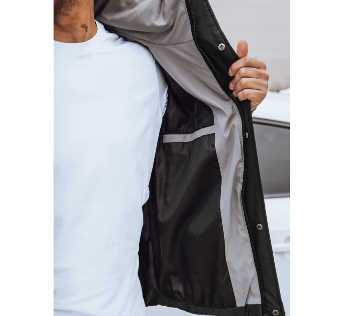 Pánská zimní prošívaná bunda černá FashionStreet TX4463