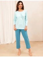 Pyžamo model 21202433 3/4 2XL4XL Z25/26 dámské - Regina Pyžamo model 21202433 3/4 2XL4XL Z25/26 dámské - Regina