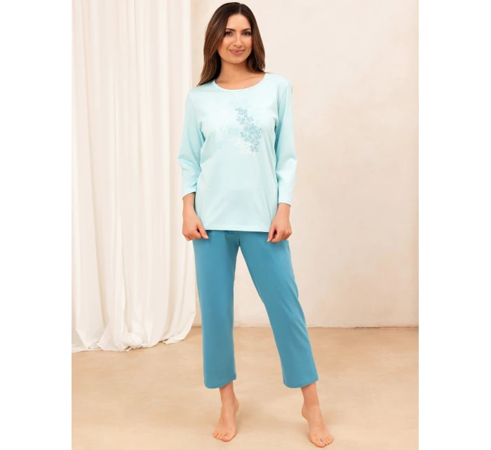 Pyžamo model 21202433 3/4 2XL4XL Z25/26 dámské - Regina Pyžamo model 21202433 3/4 2XL4XL Z25/26 dámské - Regina