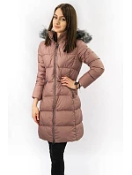 DAMSKA ZIMOWA PIKOWANA KURTKA RÓŻ model 22082634 - Libland DAMSKA ZIMOWA PIKOWANA KURTKA RÓŻ model 22082634 - Libland