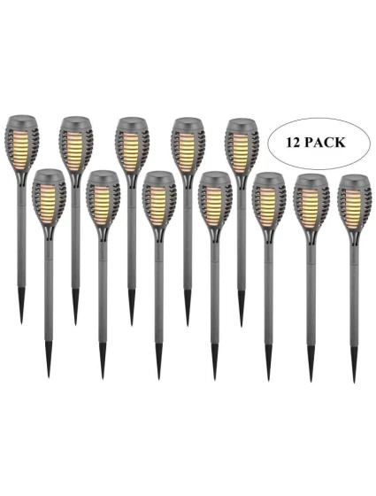 LAMPA SOLARNA  12 LED  SZARA - model 21831097