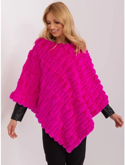 Poncho AT  fuksjowy model 19367621 - FPrice