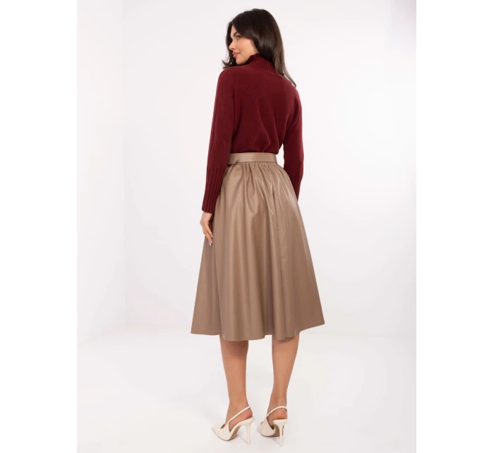 Spódnica DHJ SD model 21469888 ciemny bezowy - FPrice