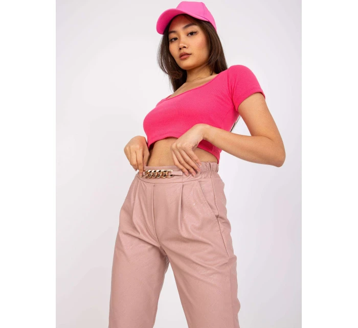 Kalhoty DHJ SP 5058.35P světle růžová