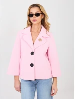 IT KR bunda FL8159 1.29 světle růžová