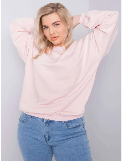 Mikina RV BL 6316.16X světle růžová