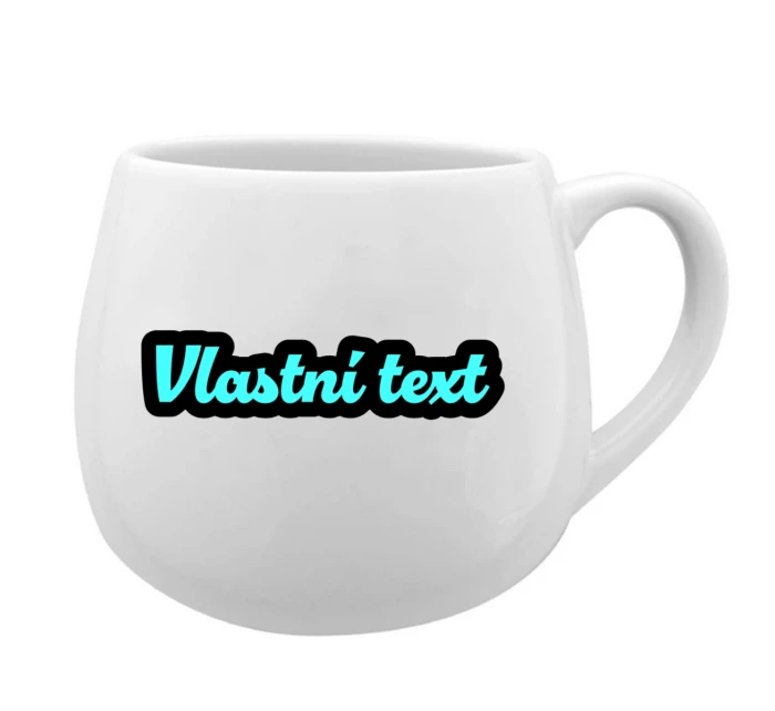 Personalizovaný keramický hrníček s obrysem 