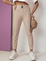 Dámské manšestrové kalhoty LORIST beige FashionStreet UY2055
