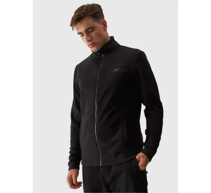 Fleecová mikina 4F M 4FWAW24TFLEM250-20S pánské Fleecová mikina 4F M 4FWAW24TFLEM250-20S pánské