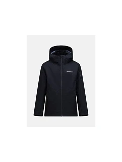 Bunda PEAK PERFORMANCE JR Maroon Insulated Jacket černá