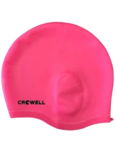 Plavecká čepice Crowell Ear Bora pink col.5