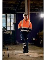 05 HiVis mikina s kapucí hi vis yellow model 22501829 - Yoko 05 HiVis mikina s kapucí hi vis yellow model 22501829 - Yoko