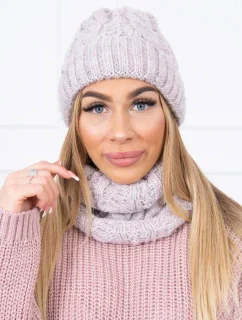 Dámská sada model 18745394 pudrově růžová - K-Fashion