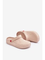 Dámské Lehké Pantofle Big Star II275008 Béžové Dámské Lehké Pantofle Big Star II275008 Béžové