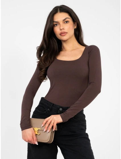 Halenka RV BZ A1193.26 tmavě hnědá Halenka RV BZ A1193.26 tmavě hnědá