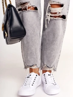 Dámské módní tenisky Big Star - bílé