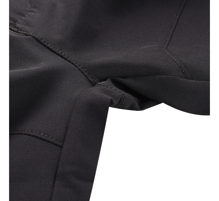 Dětské softshellové šortky ALPINE PRO BAKO black