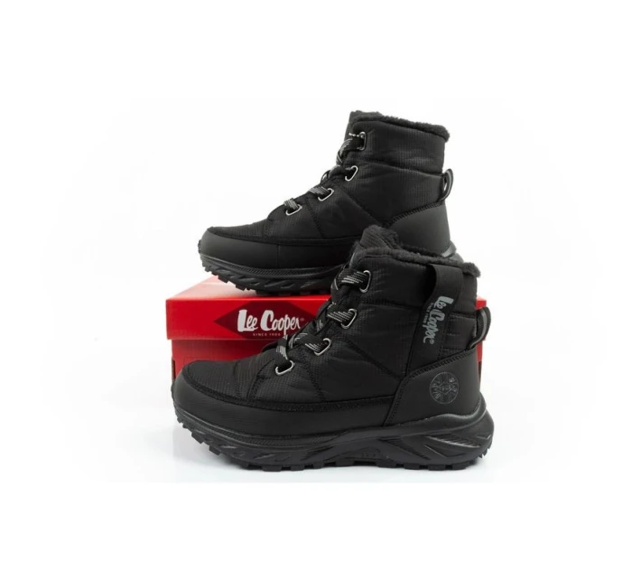 dámská zimní sportovní obuv model 21406197 zateplená černá dámské - Lee Cooper dámská zimní sportovní obuv model 21406197 zateplená černá dámské - Lee Cooper