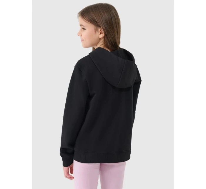 Dívčí mikina s kapucí model 21435818 - 4F Dívčí mikina s kapucí model 21435818 - 4F