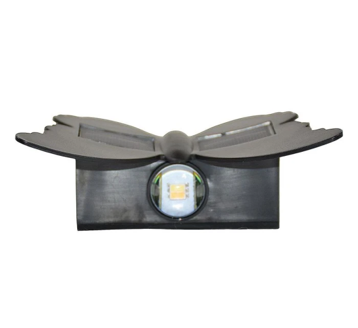 SOLÁRNÍ NÁSTĚNNÁ LAMPA BUTTERFLY 2LED