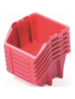 BINEER SHORT 10DÍLNÁ SADA DÍLENSKÝCH PODNOSŮ ČERVENÁ KISTENBERG