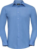 Russell Athletic 924M Popelínová košile s dlouhým rukávem 11.924M corporate blue