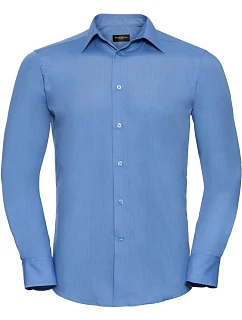 Russell Athletic 924M Popelínová košile s dlouhým rukávem 11.924M corporate blue