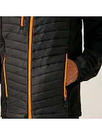 Regatta TRA 549 Hybridní bunda "Navigate" 36.A549 black/orange pop